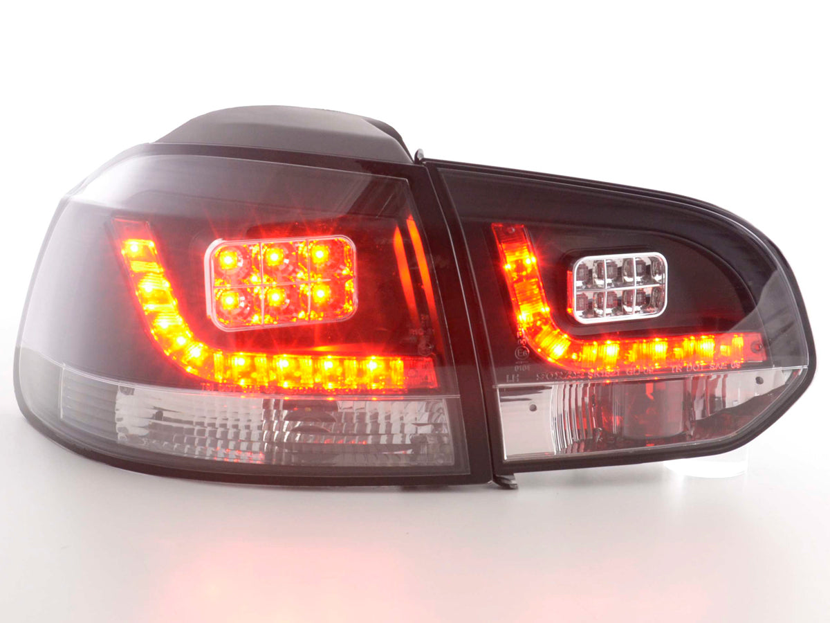 LED Rückleuchten Set VW Golf 6 Typ 1K 2008-2012 klar/rot LED Rückleuchten Set VW Golf 6 Typ 1K 2008-2012 klar/rot